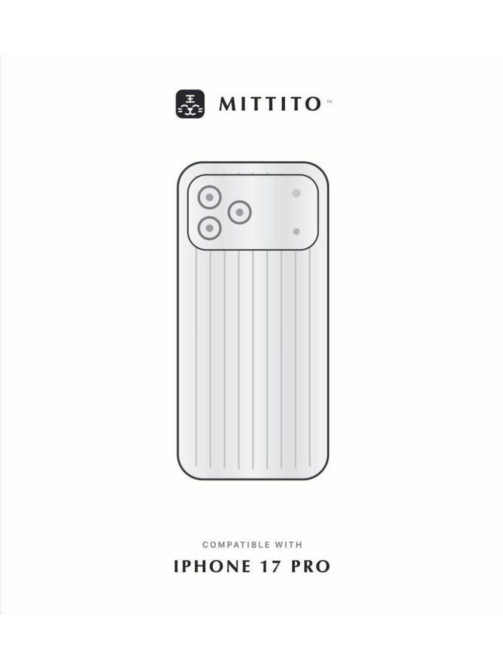 Aluminum Metal iPhone 17 Pro Case Grooved Luggage Style Silver Ribbed Luxury - Picture 3 of 9